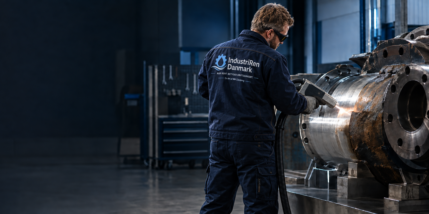 Specialist afrenser en metaloverflade